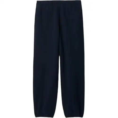 Burberry logo-appliqué cotton track pants
