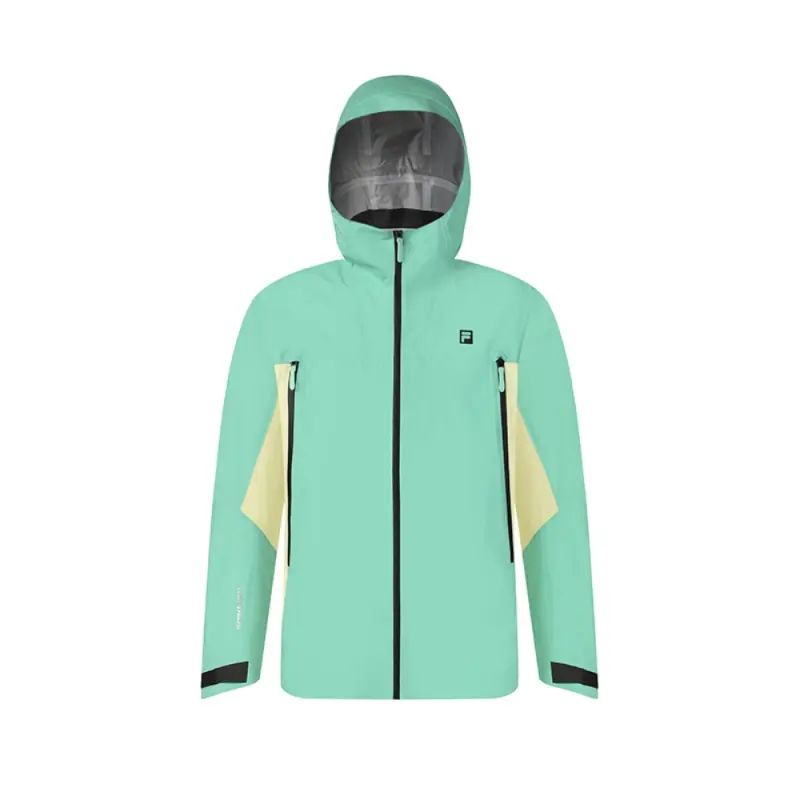 FILA Athletics Mountain Versatile Waterproof And Windproof Windbreaker Jacket Men's Cardamom Turquoise GN