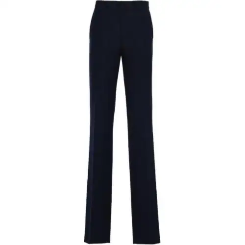 PRADA Casual Pants Men's Black Moderate Straight Fit Pants