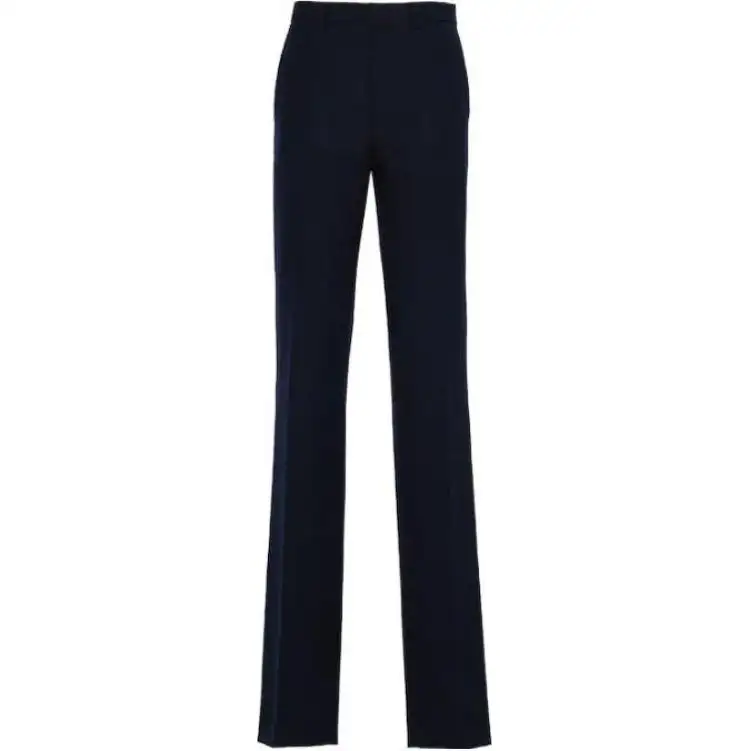 PRADA Casual Pants Men's Black Moderate Straight Fit Pants