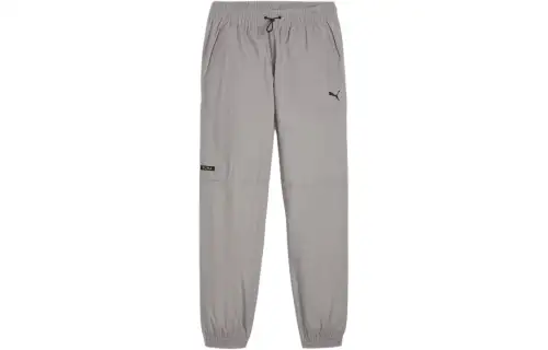 PUMA DESERT ROAD Men's Cargo Pants Knitted Sweatpants Men's Gray