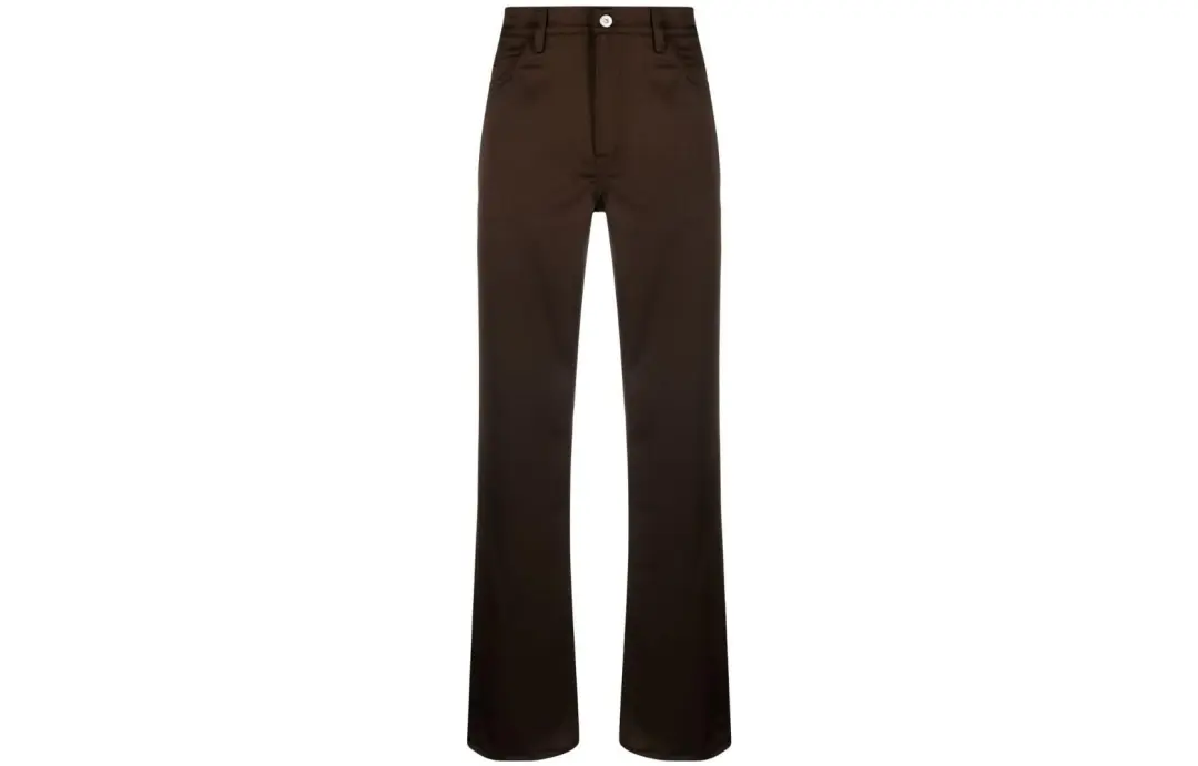 OUR LEGACY Straight-leg High-waisted Trousers