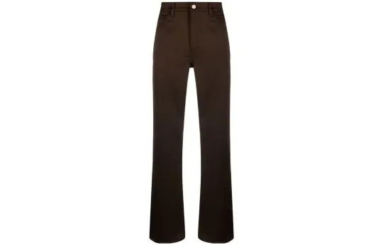 OUR LEGACY Straight-leg High-waisted Trousers
