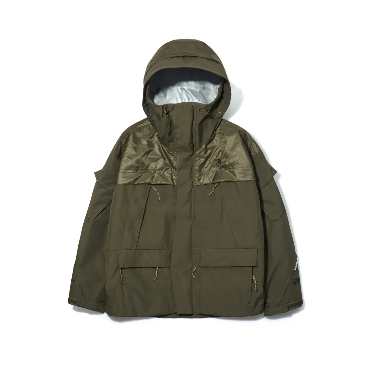 THE NORTH FACE x Invincible Waterproof And Windproof Windbreaker Jacket Unisex Coffee