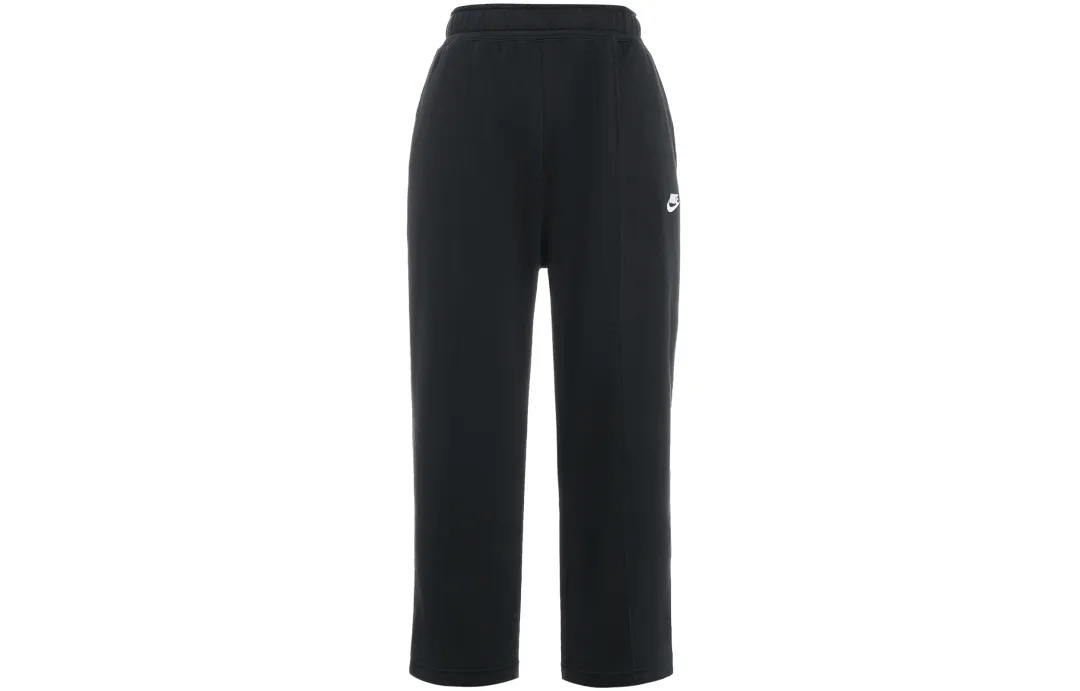 Nike Casual Pants Men's Black Moderate Straight Fit Pants