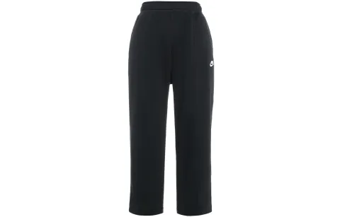 Nike Casual Pants Men's Black Moderate Straight Fit Pants
