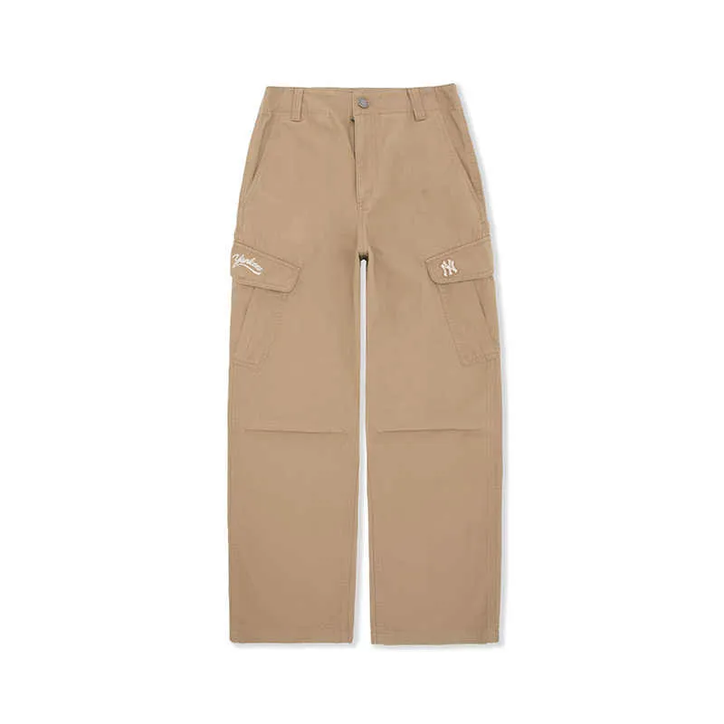 MLB New York Yankees Cargo Pants Unisex Dark Beige