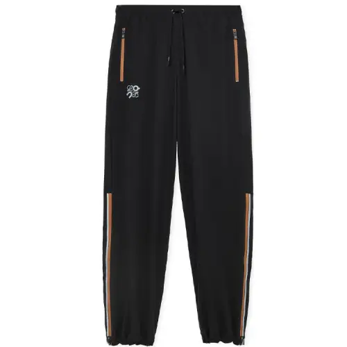 LOEWE SS24 Knitted Sweatpants Men's Black