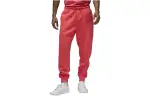 Jordan Brooklyn Fleece Knitted Sweatpants Men's Gym Red