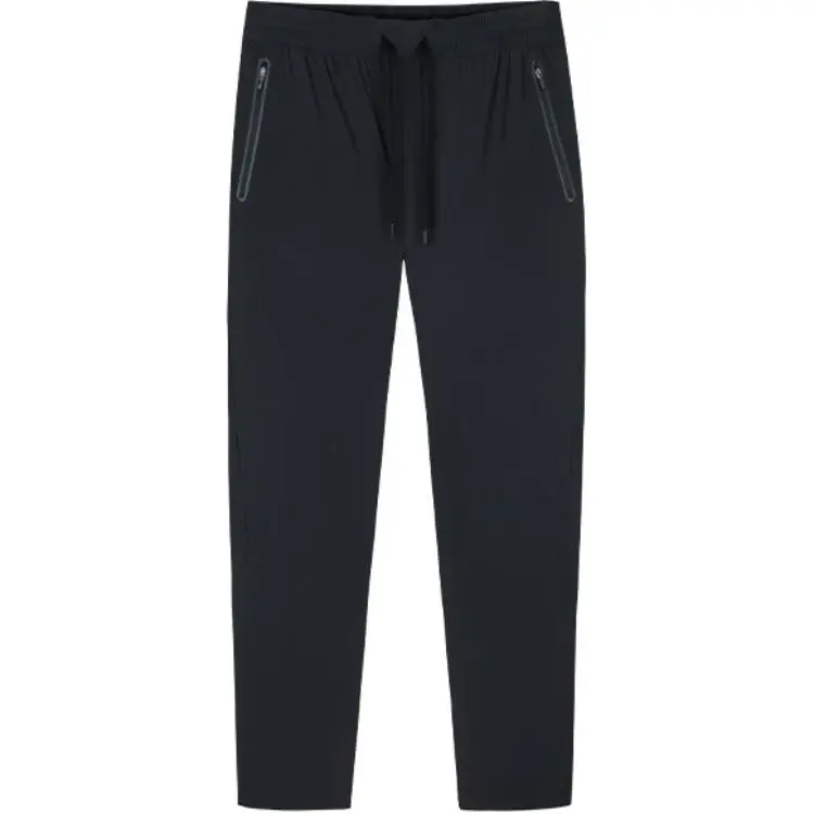 Anta Champion All Weather Collection Knitted Sweatpants Men's Basic Black