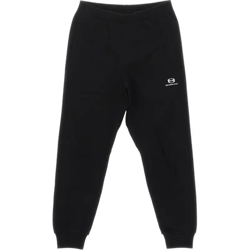 Balenciaga Knitted Sweatpants, Regular Fit Men's Black