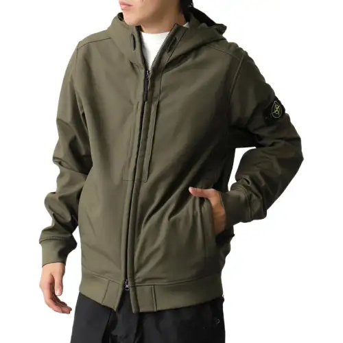 STONE ISLAND Jackets & Coats Men's Green