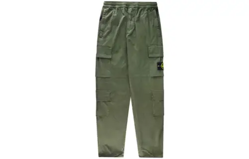 STONE ISLAND Suit Pants Men's Army Green