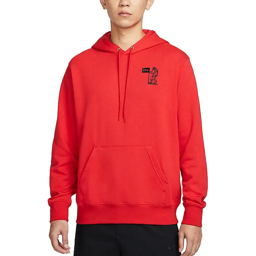 Nike Club FW24 Sweatshirt Men's University Red/Black