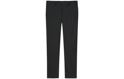 UNIQLO Casual Pants Men's Black Moderate Straight Fit Pants