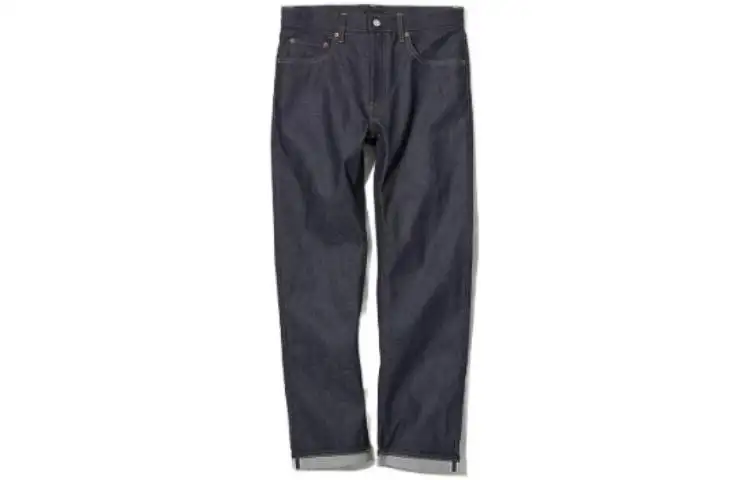UNIQLO Casual Pants Men's Navy Blue