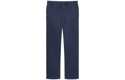 UNIQLO Casual Pants Men's Navy Blue