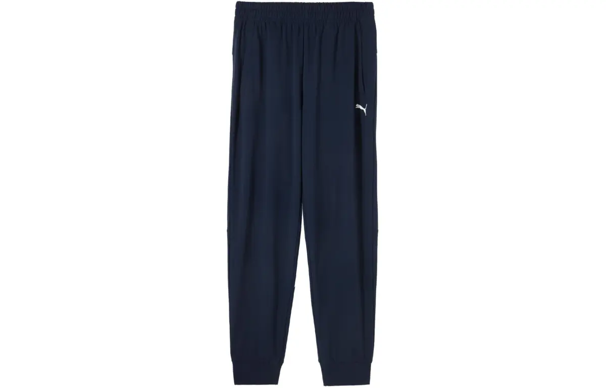 PUMA RAINING PANT Knitted Sweatpants Unisex Marine Blue