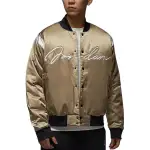 Jordan MVP FW24 Baseball Jacket Men's Desert Camouflage/Sail White