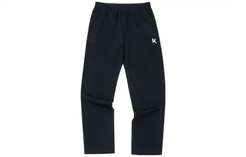ANTA Basketball Collection Casual Pants Men's Black Moderate Straight Fit Pants