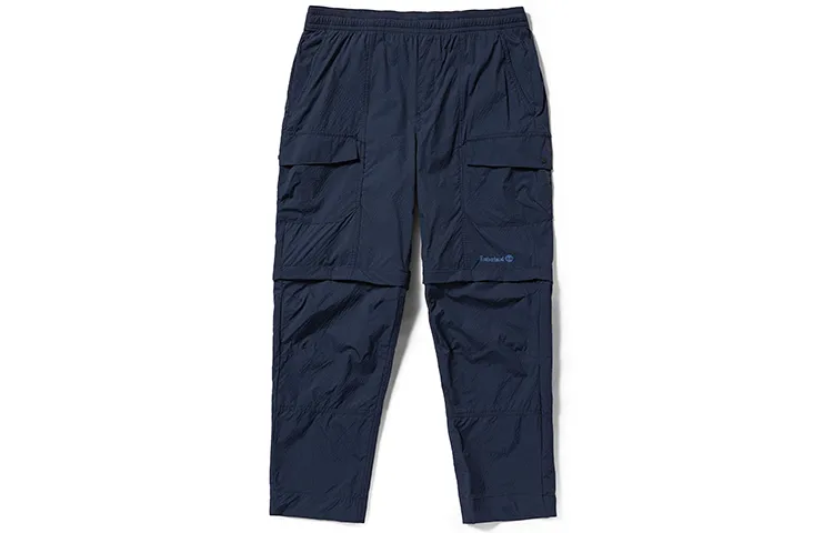 Timberland Casual Pants Unisex Dark Sapphire Thin Wide Leg Pants