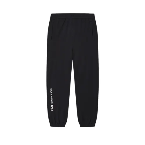 FILA Knitted Sweatpants Men's Legend Blue
