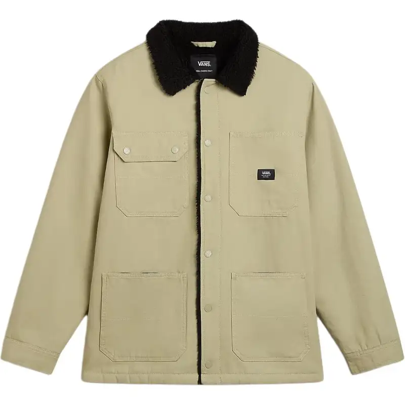Vans Sherpa Jackets Men's Light Umber Lapel Moderate