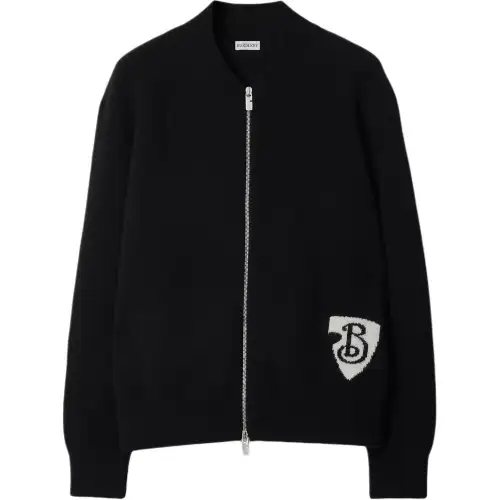 Burberry B Shield bomber jacket