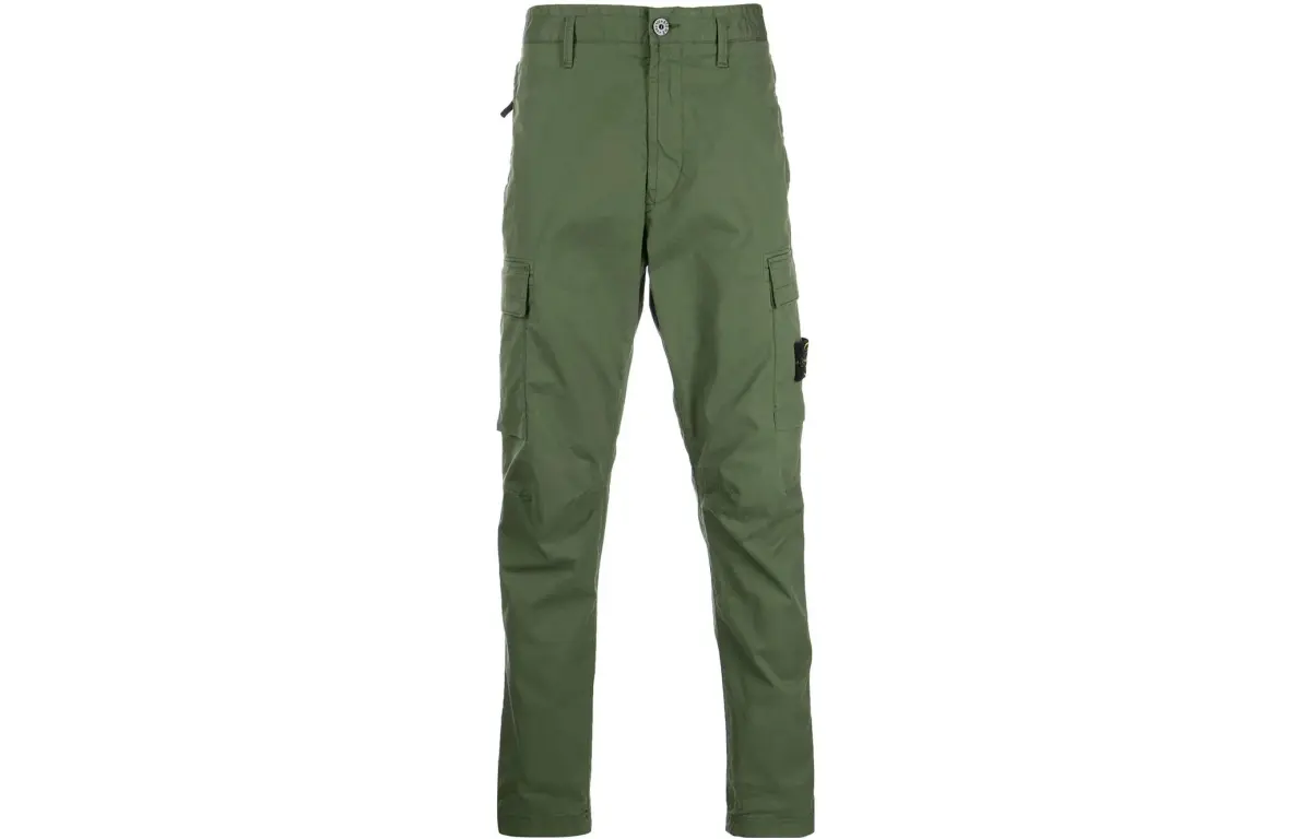 STONE ISLAND FW22 Suit Pants Men's Green