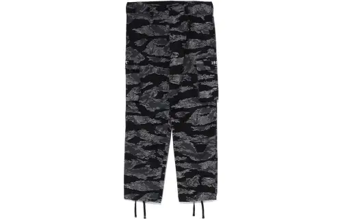 Bape Tiger Camo Relaxed Fit Military Pants