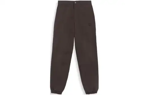 PUMA HYO RI Casual Pants Unisex Brown Moderate Cuffed Pants