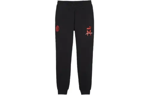 PUMA Knitted Sweatpants Men's Black