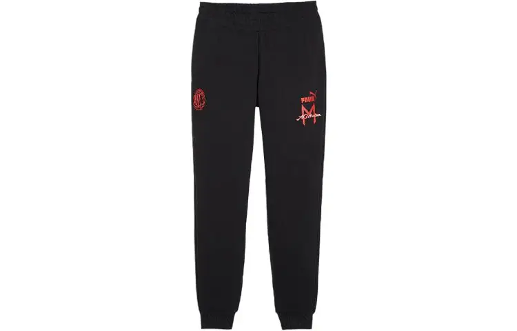 PUMA Knitted Sweatpants Men's Black