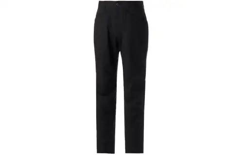 PUMA Casual Pants Men's Black Moderate Tapered Pants