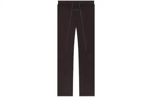 Fear Of God Essentials logo-patch straight-leg trousers