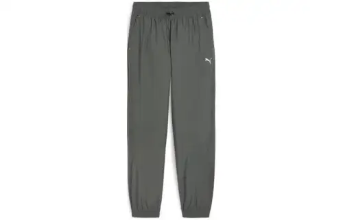 PUMA Knitted Sweatpants Men's Gray
