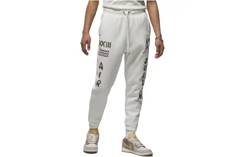Jordan Casual Pants Men's White Moderate Other