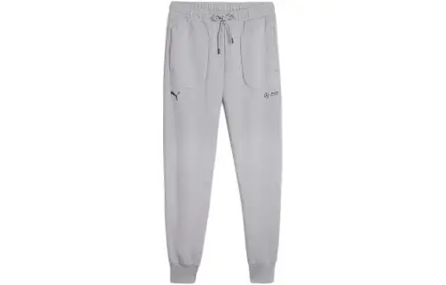PUMA Jogging Knitted Sweatpants Men's Team Silver