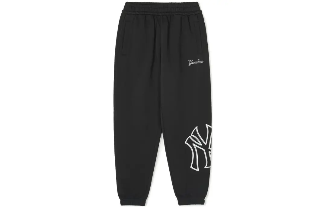 MLB Knitted Sweatpants Unisex Black