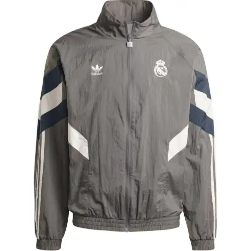 Adidas Originals REAL MADRID TRACK Jacket Men's Gray