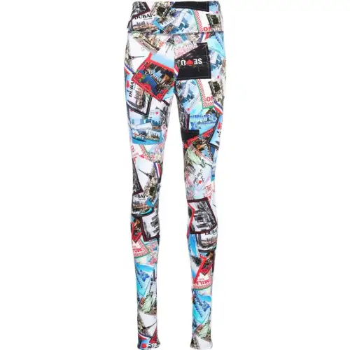 Balenciaga FW22 Casual Pants Slim Fit Men's Multicolor
