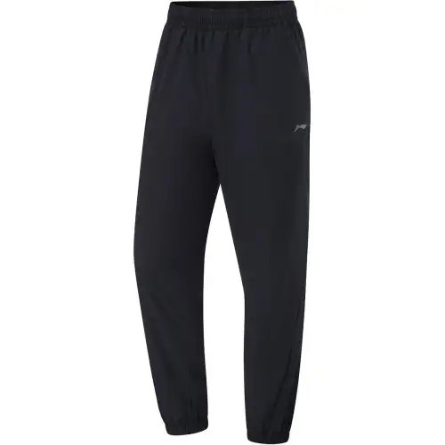 Li Ning Fitness Series Knitted Sweatpants Men's Black