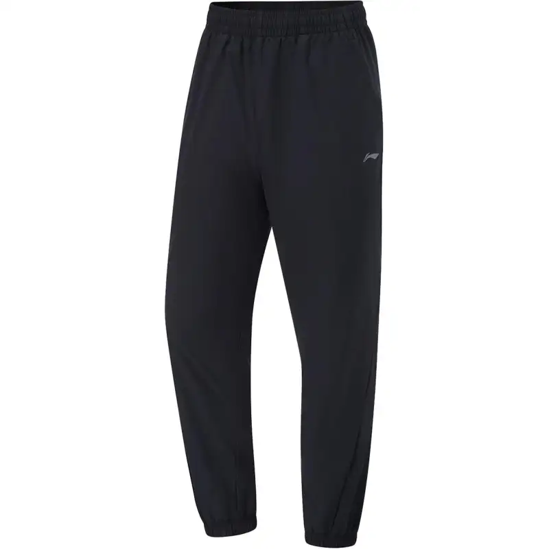 Li Ning Fitness Series Knitted Sweatpants Men's Black