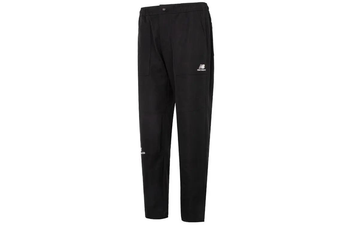 New Balance Casual Pants Unisex Black Moderate Cargo Pants