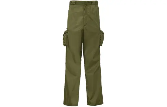 PRADA Re Nylon Pants Casual Pants Men's Green