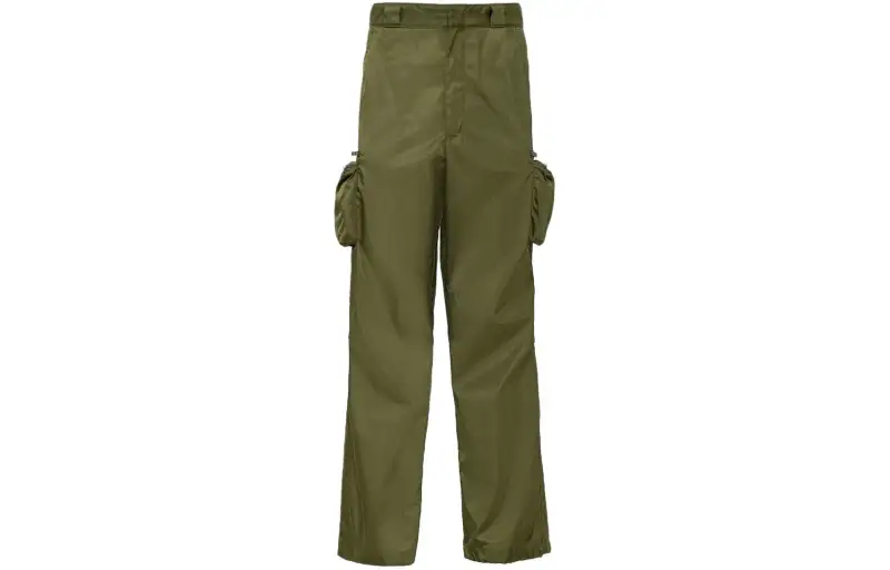 PRADA Re Nylon Pants Casual Pants Men's Green