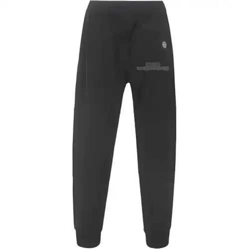 STONE ISLAND Knitted Sweatpants Men's Black