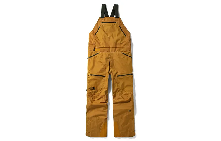 THE NORTH FACE Windbreaker Pants Men's Brown Yellow