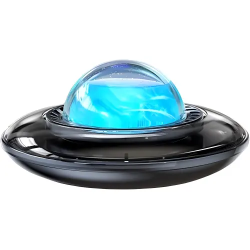 Rotating perfume solar-powered, perfumed high-end decorations, universal aromatherapy for auto with a light fragrance, long-term effect