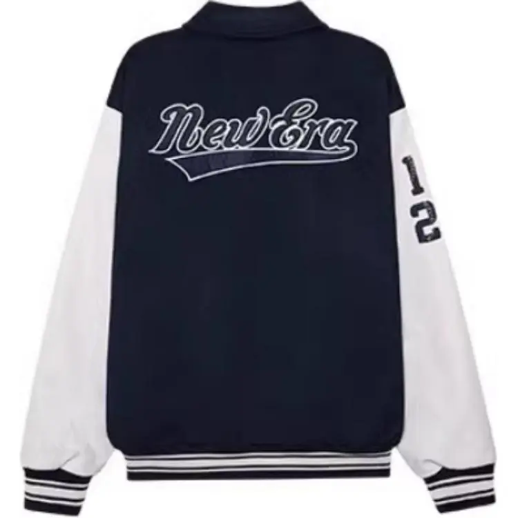 New Era FW24 Puffer Jacket Unisex Navy Blue